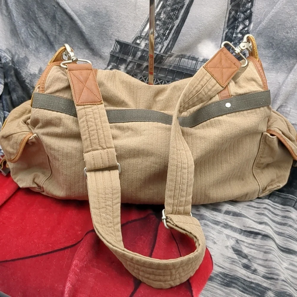 Aigle herringbone messenger bag